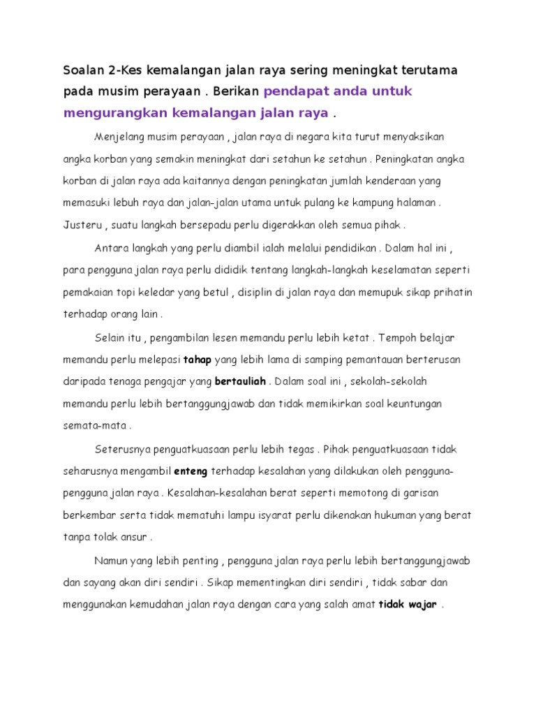 Karangan Pendapat Pdf