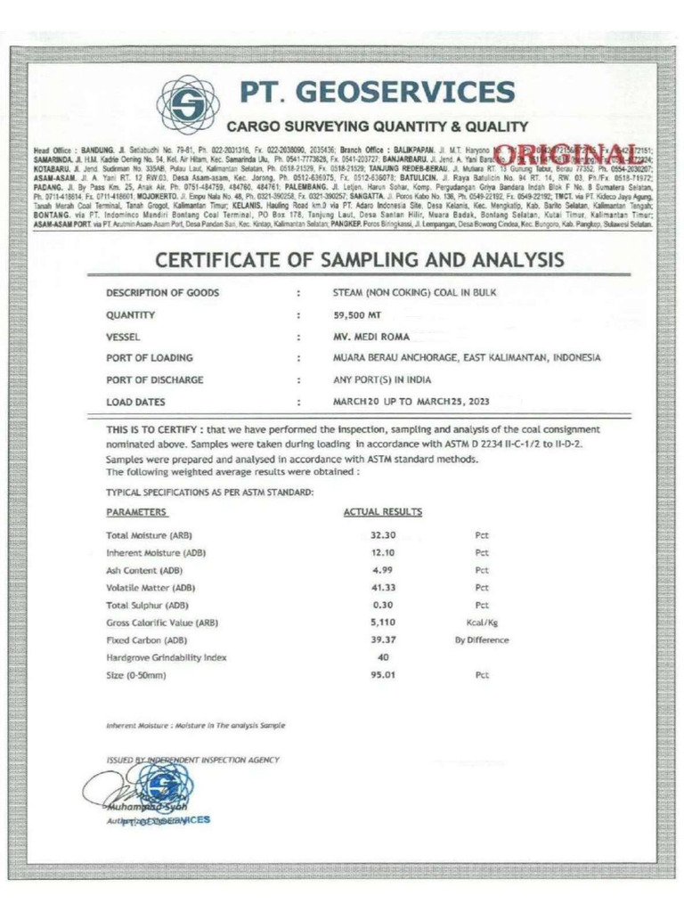 5110 Gar - Mv. Medi Roma | PDF