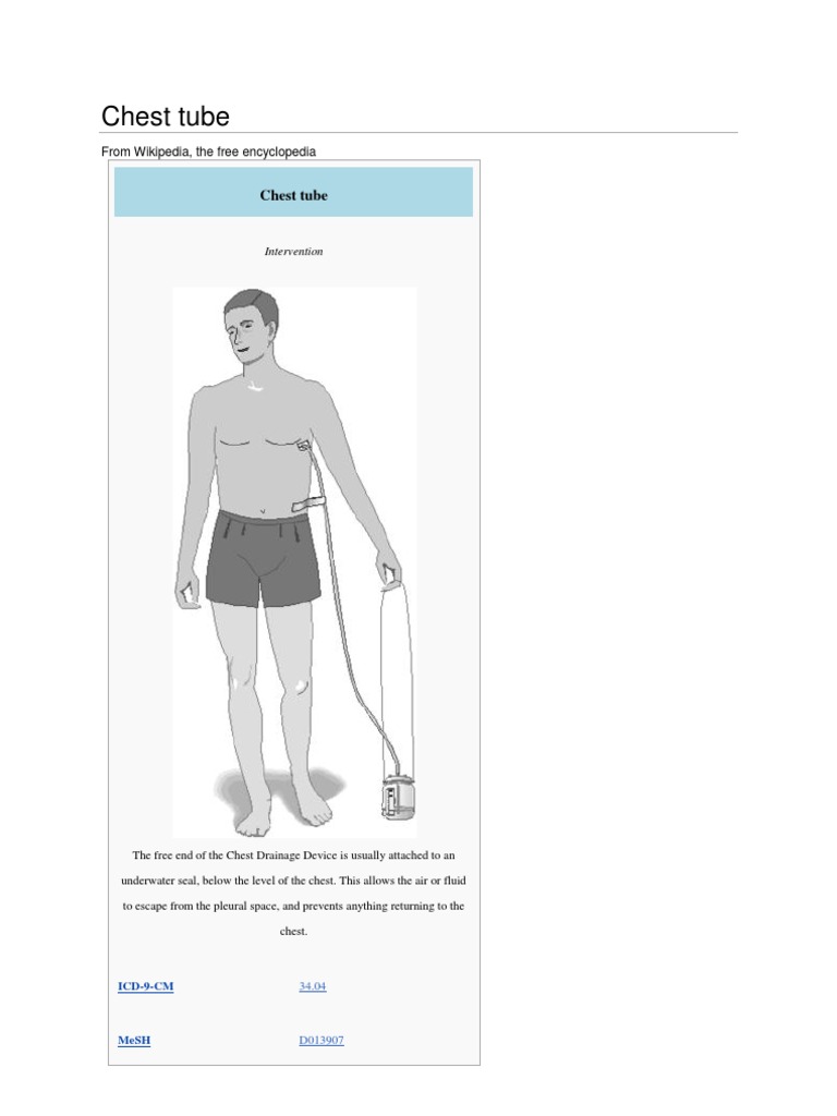 Chest Tube Insertion and Care Guide | PDF | Medicine | Pulmonology