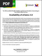 TTSI eClaims System for PhilHealth | PDF | Health Economics | Health Care
