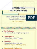 Bacterial Pathogenesis: Dept. of Medical Microbiology