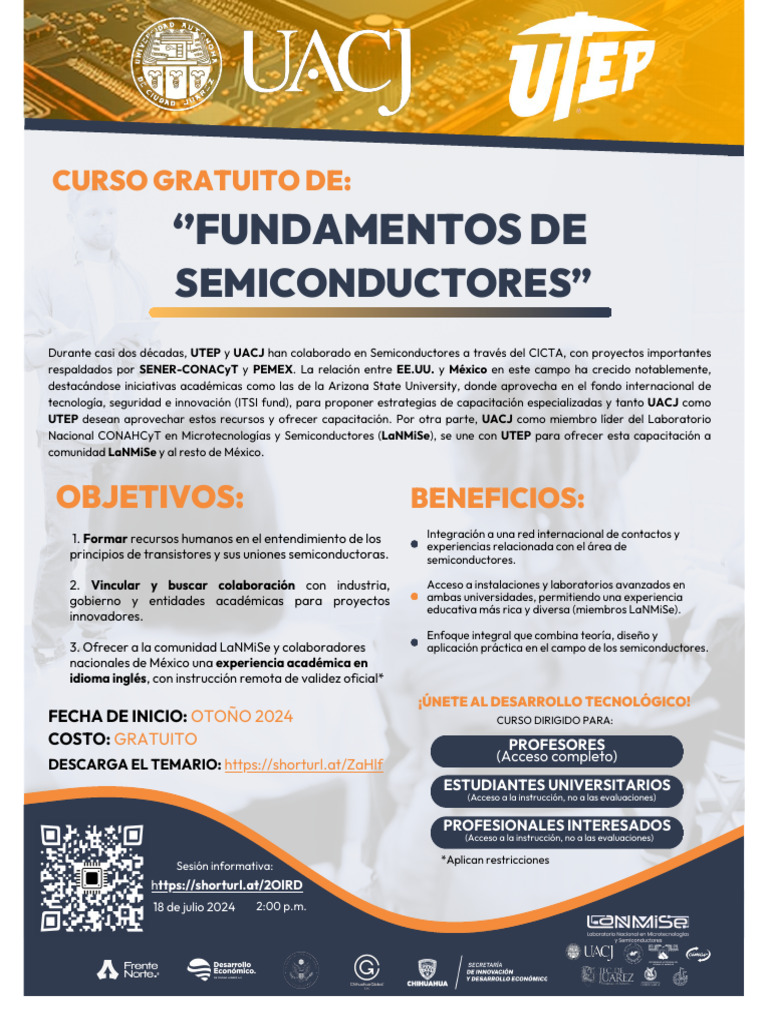 FundamentosSemiconductores UACJ-UTEP | PDF | México