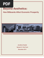 Beyond Aesthetics - How Billboards Affect Economic Prosperity