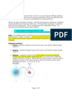 Bio H Basic Chemistry Notes