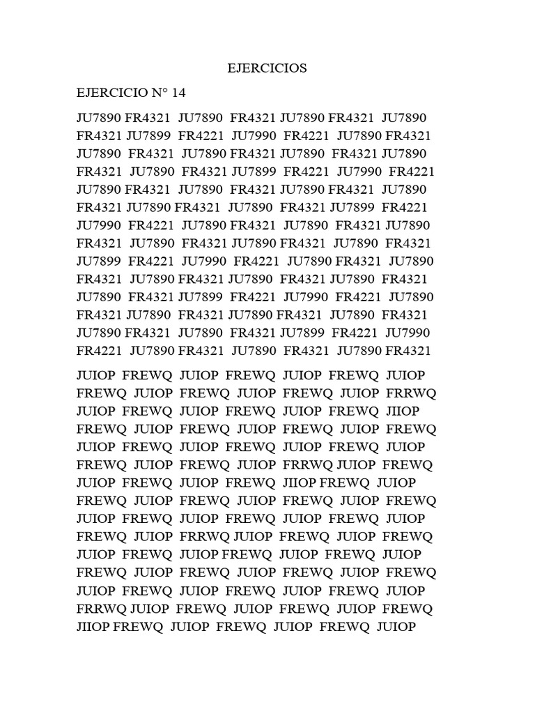 Ejercicios Excel Pdf