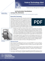 Demand Ventilation by CO2