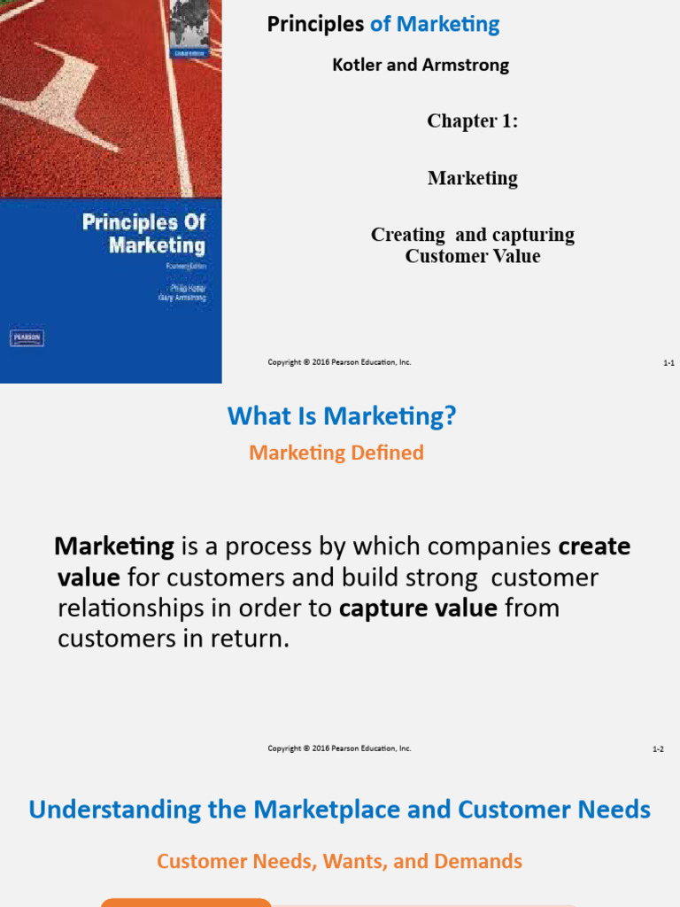 WEEK 01 Marketing Creating and Capturing Customer Value | PDF ...