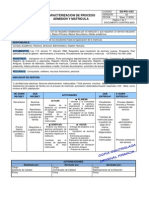 Caracterizacion de Proceso Admision Y Matricula: DS-P01-C03