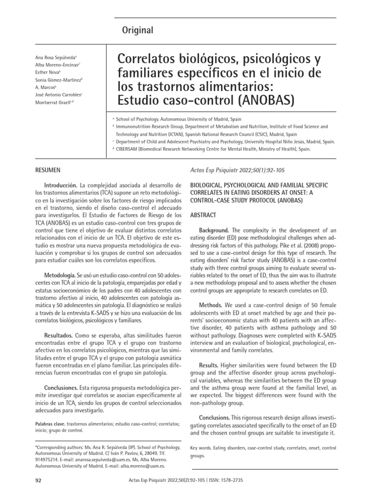 EBSCO FullText 2024 08 01 | PDF | Desorden alimenticio | Medicina CLINICA