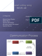 Channel Coding Using Matlab