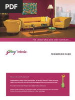 Sofa Care Booklet