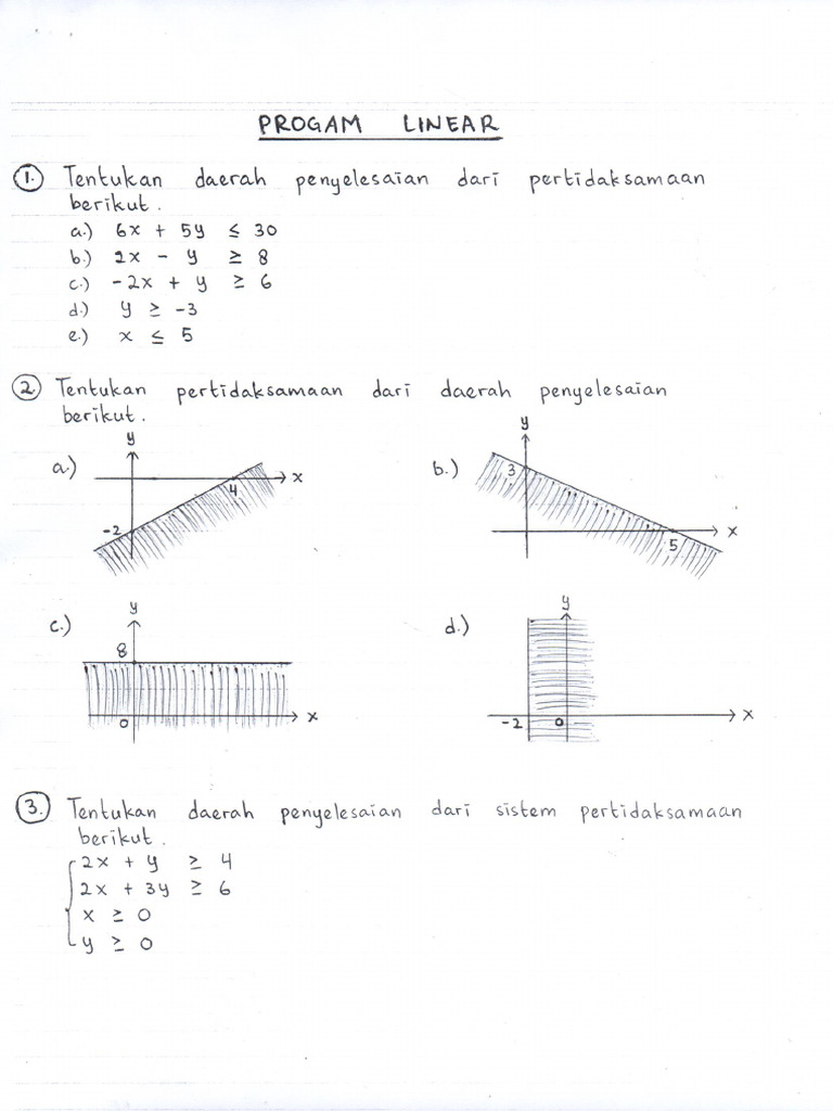 Program Linear Pdf