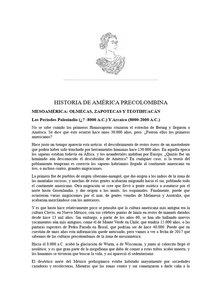Culturas Precolombinas De Mesoamérica Pdf Civilización Maya