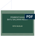 PEMBENTUKAN batu RF