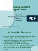 Leading and Managing Project Teams: Project Management: A Contemporary Approach