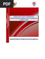 Download Penyajian Data Informasi Kementerian Pemuda Dan Olahraga Tahun 2009 by Jimbun SN75539548 doc pdf