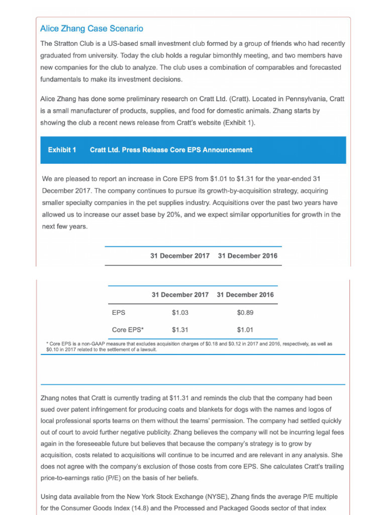 Combined Case Study Pdf