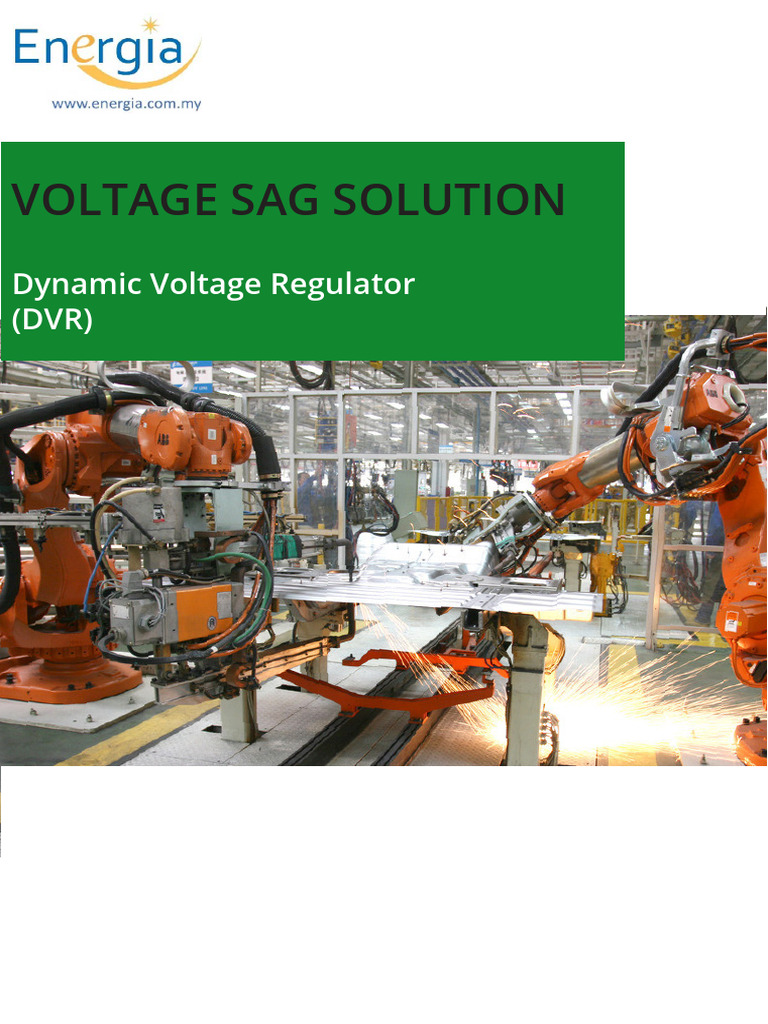 Energia - Dynamic Voltage Regulator (DVR) Catalogue | PDF | Capacitor ...
