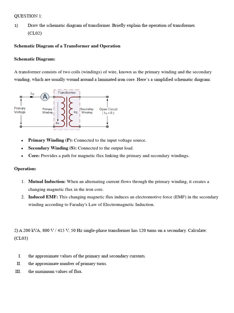 Electric Machine Practical Assessment With Ans Pdf Electric Motor
