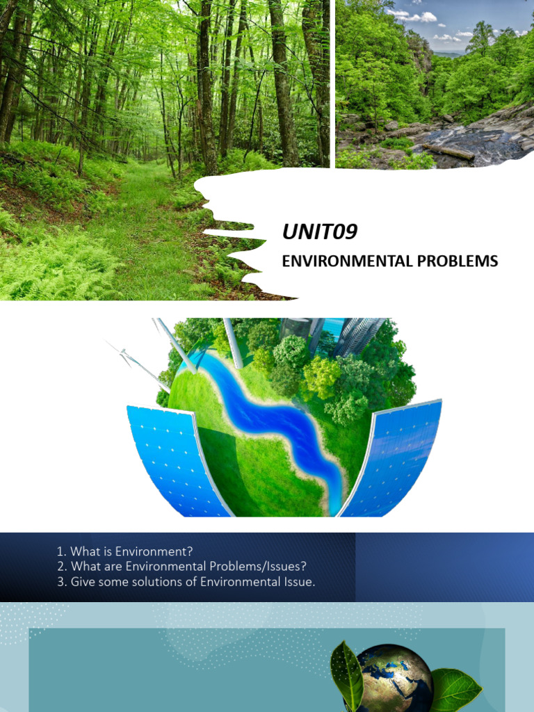 Major Environmental Issues Explained | PDF | Natural Environment ...