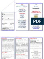 Seminar Brochure