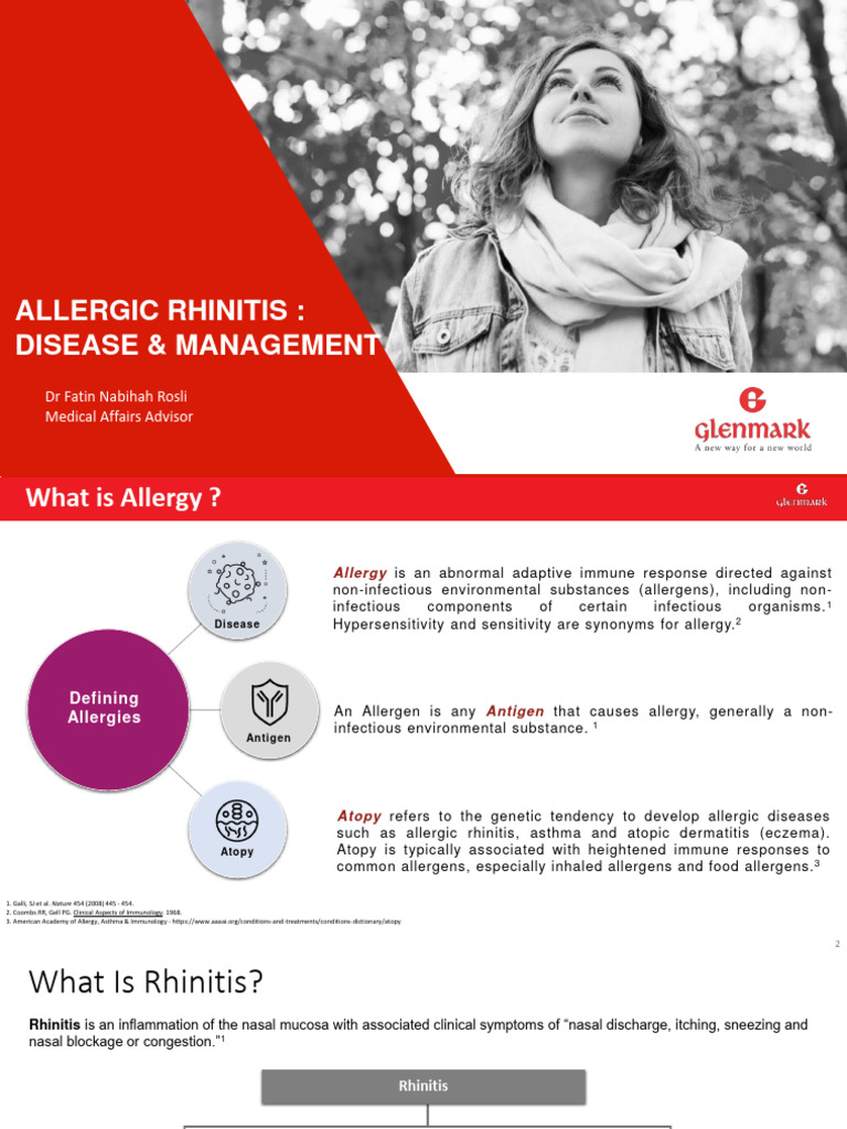 Allergic Rhinitis - Disease and Management | PDF | Allergy | Allergen