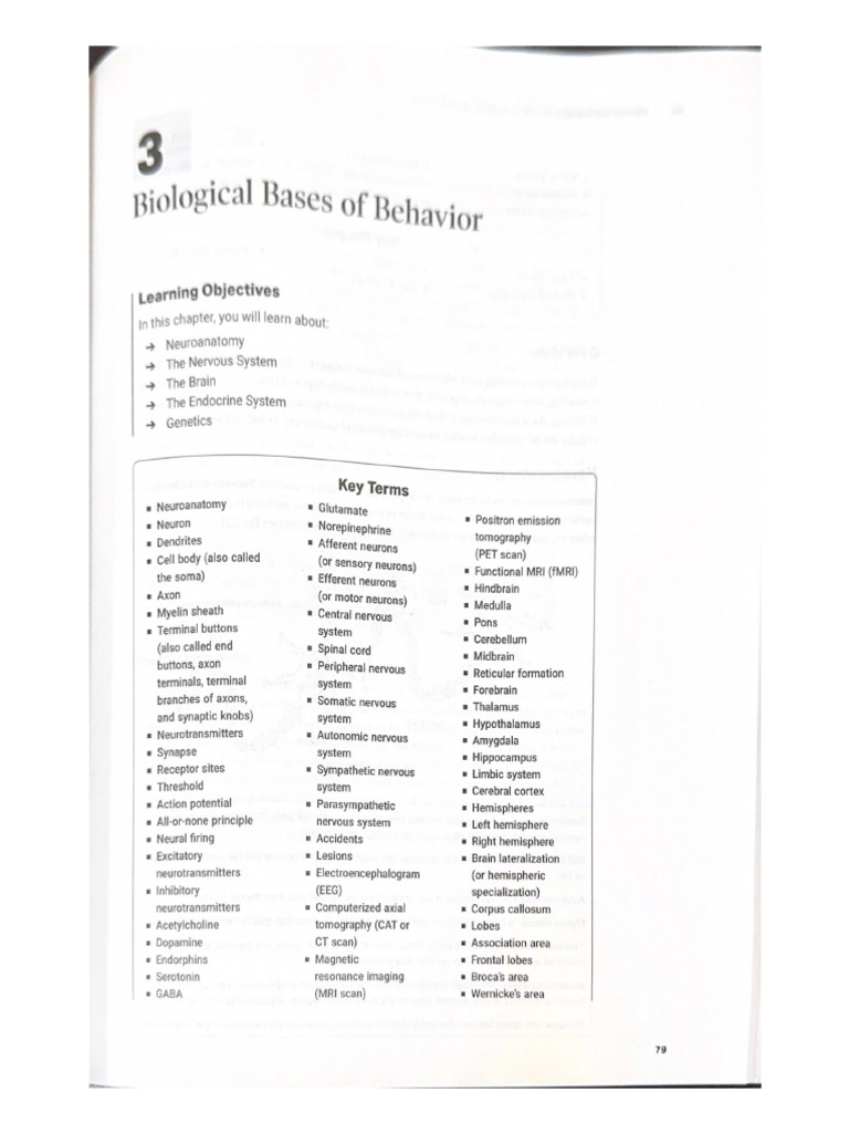 Biological Bases of Behavior | PDF