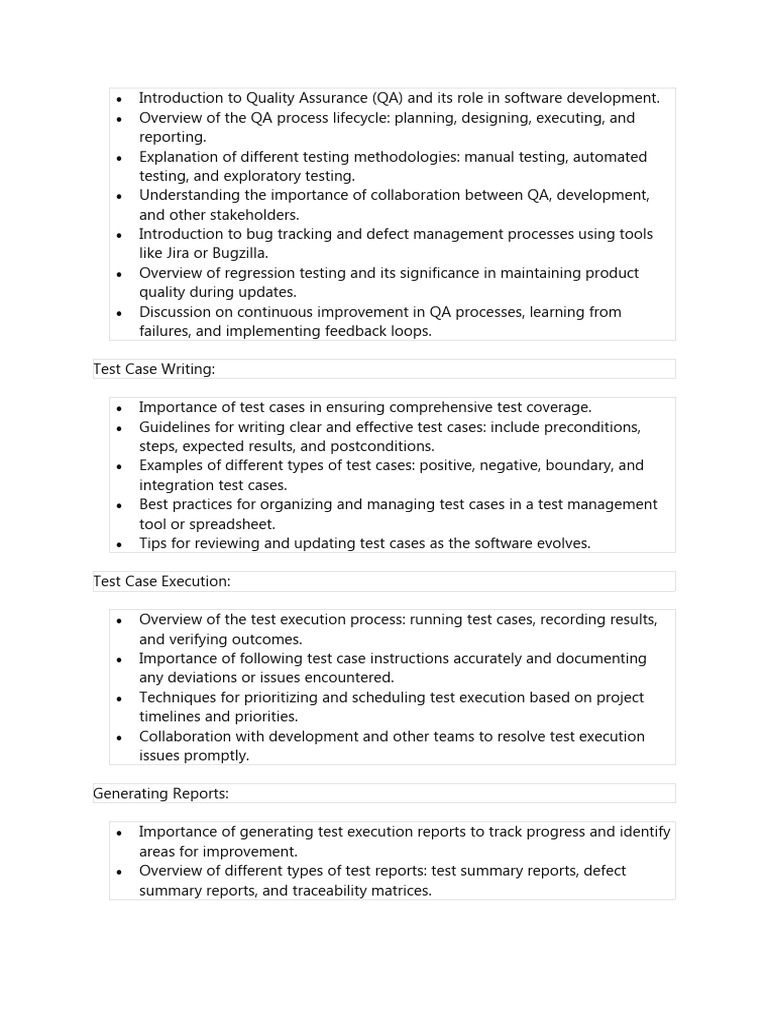 Introduction to Quality Assurance PDF Quality Assurance Software Bug(05)