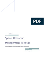 Optimize Retail Space Allocation