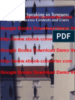 Speaking in Tongues - Language Across Contexts and Users by Luis Pérez González