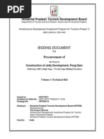 2011_7_Bidding Document Jetty Development_ Pong Dam
