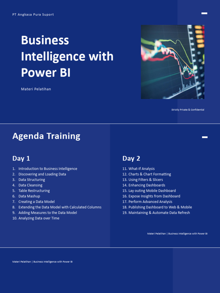 Pelatihan Business Intelligence Power BI | PDF | Bisnis
