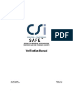 Verification Manual: Design of Slabs, Beams and Foundations Reinforced and Post-Tensioned Concrete