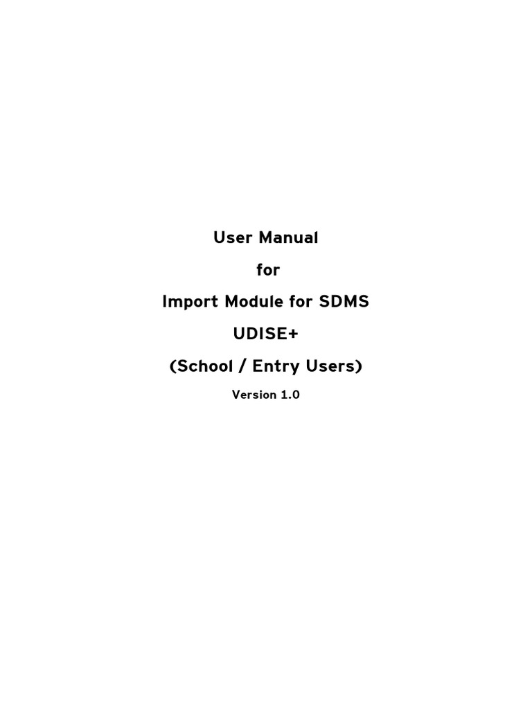 Import User Manual | PDF | Software Engineering | Software