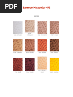 Tabela de Cores Barbante Barroco Maxcolor | PDF