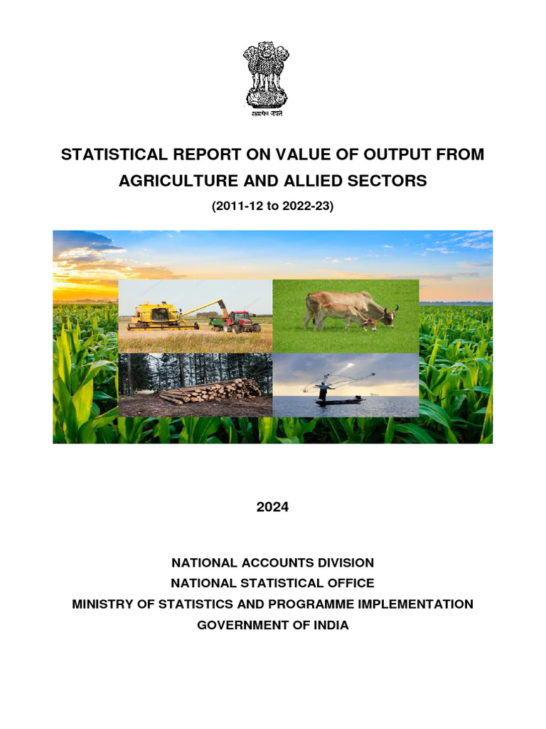 Value of Agricultural Output 2011-2023 | PDF | Agriculture | Sugarcane