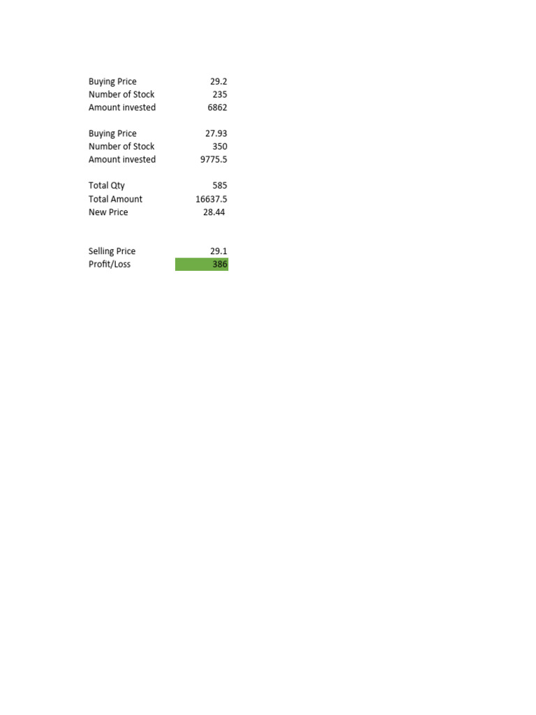 Stock | PDF