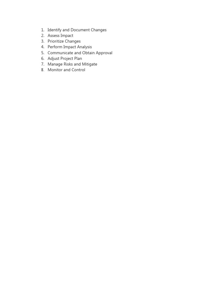 Identify and Document Changes | PDF | Career & Growth