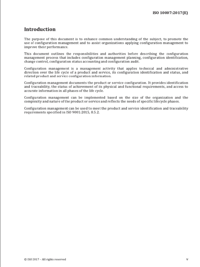 BS ISO 10007-2017 Guildlines For Configuration Management-5 | PDF