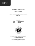 Download Laporan Praktikum Fisika Ardi MArdiana by ardee182 SN75549481 doc pdf