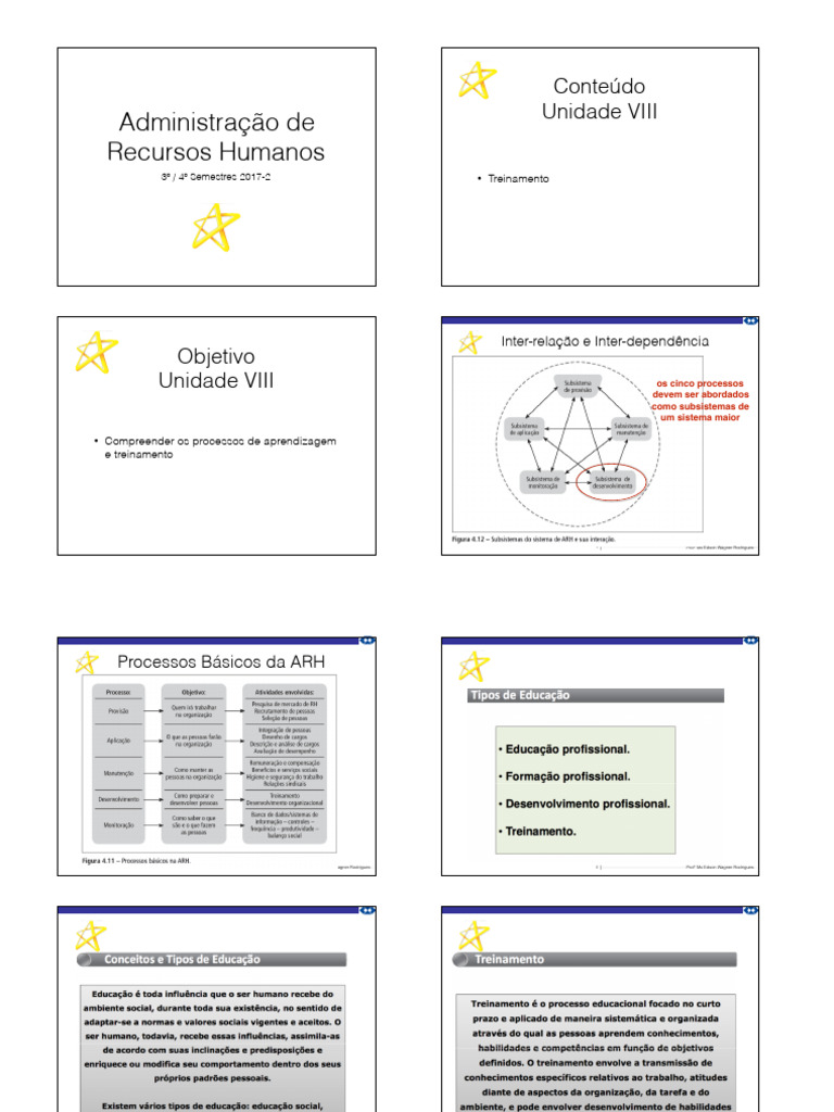 ARH Treinamento | PDF | Aprendizado | Ciência cognitiva