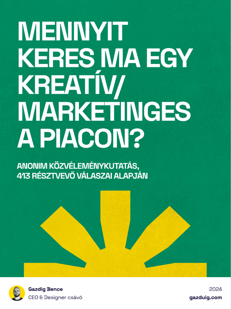 Kreatív Piac Elemzése | PDF