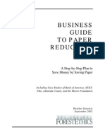 Business Guide To Paper Reduction