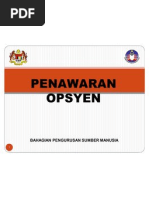 SPBA - Manual Borang Opsyen