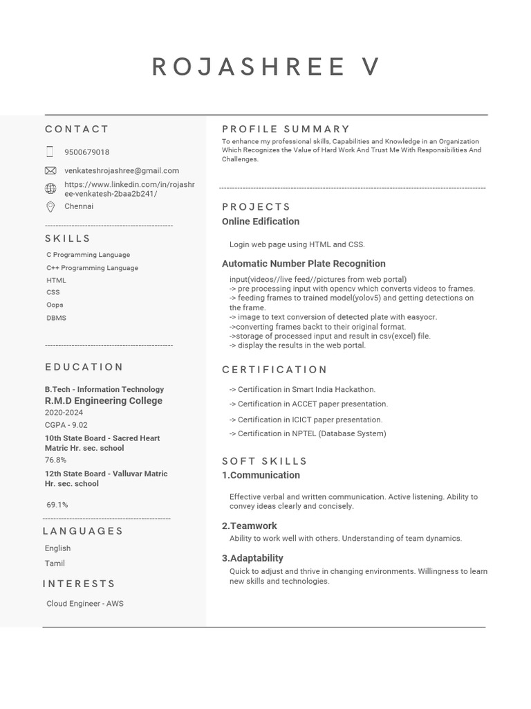 R Resume | PDF | World Wide Web | Internet & Web