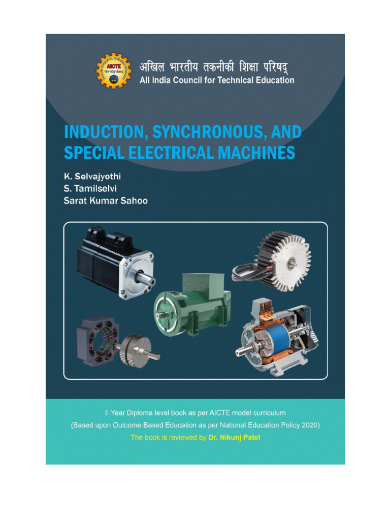Lnduction Synchronous And Special Electrical Machines Pdf Electric