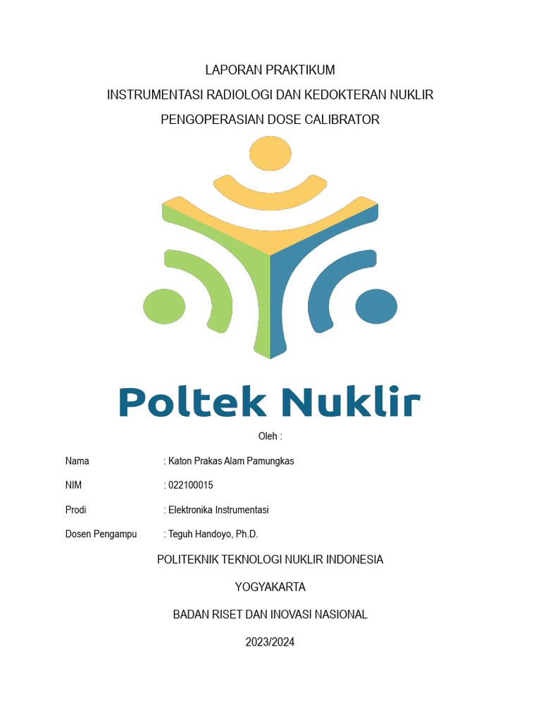Pengoperasian Dose Calibrator Radiologi | PDF