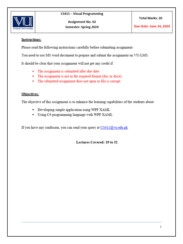 Spring 2024 - CS411 - 2 | PDF | Extensible Application Markup Language ...