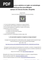 Download Bsqueda de recursos autnticos en ingls  con metodologa AICLE para Secciones Bilinges ejempos de Ciencias Sociales Geografa by Jorge Gozalo SN75552014 doc pdf