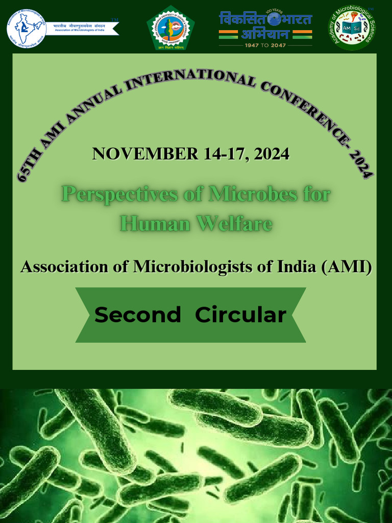 65th Annual International Conference- 2024 | PDF | Microbiology